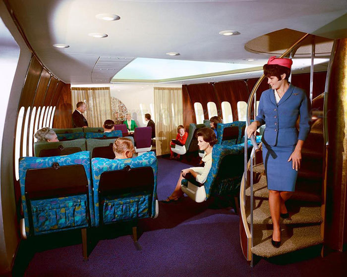 viajar avión 70's 6